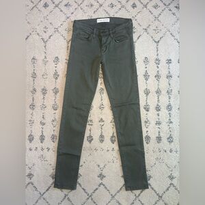 Flying Monkey Green Skinny Jeans Modern Fit